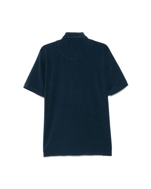 Doppiaa Blue Polo Shirts for men