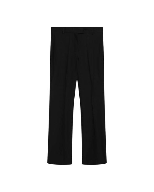 Max Mara Black Straight Trousers
