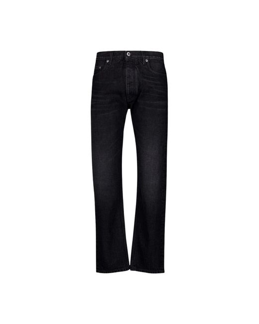 Off-White c/o Virgil Abloh Black Straight Jeans for men