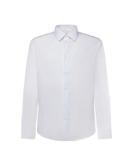 Burberry White Formal Shirts for men