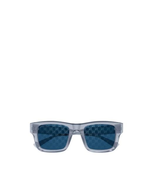 Gucci Blue Sunglasses