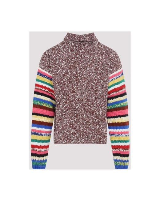 Céline Multicolor Round-Neck Knitwear for men