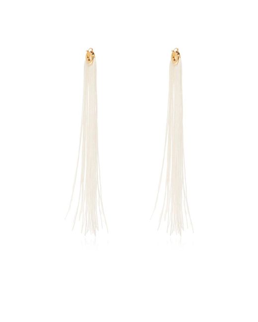 Earrings Jil Sander de color White