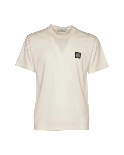 Stone Island Natural T-Shirts for men