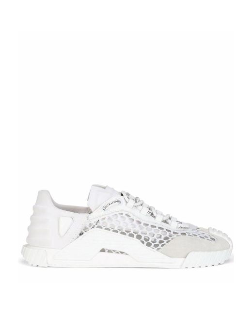 Dolce & Gabbana White Ns1 Sneakers