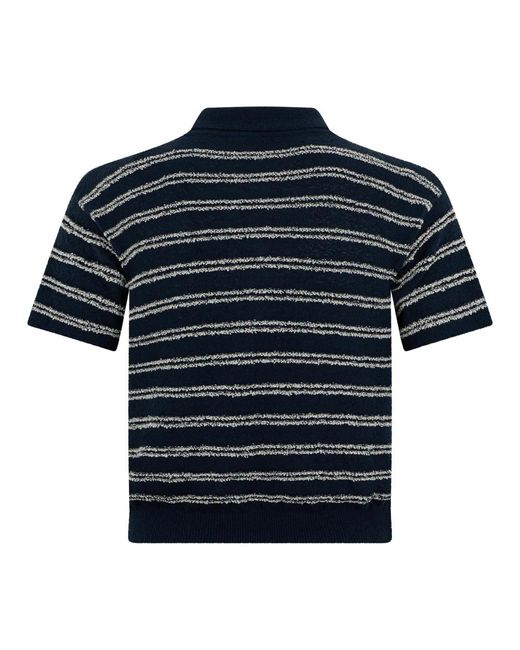 Moncler Blue Polo Shirts for men