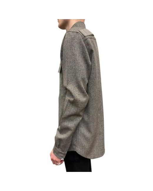 Light Jackets Rick Owens de hombre de color Gray