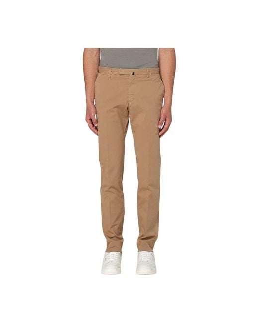 Incotex Natural Slim-Fit Trousers for men