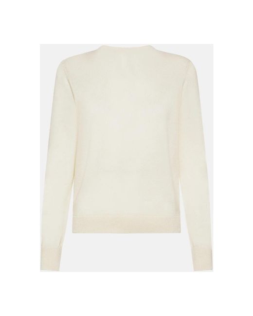 Sun 68 Truien & Vesten ,Wit ,Katoen Basic Vest Met Ronde Hals in het White