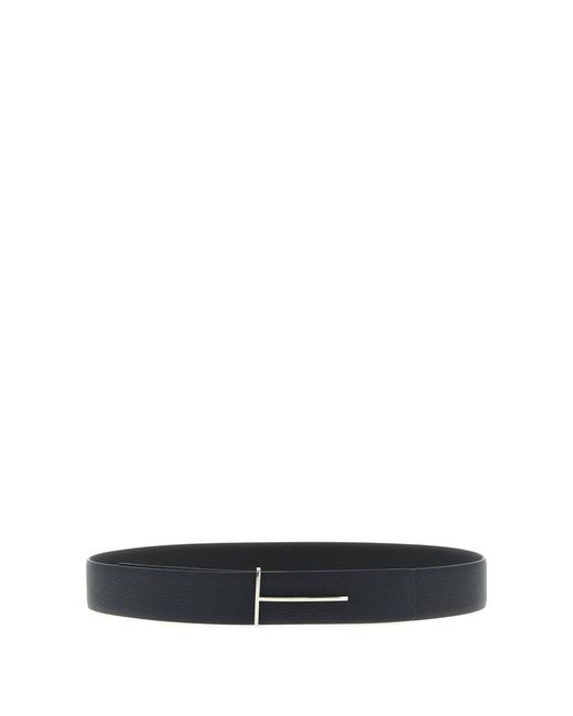Tom Ford Reversible Riem in het Black voor heren