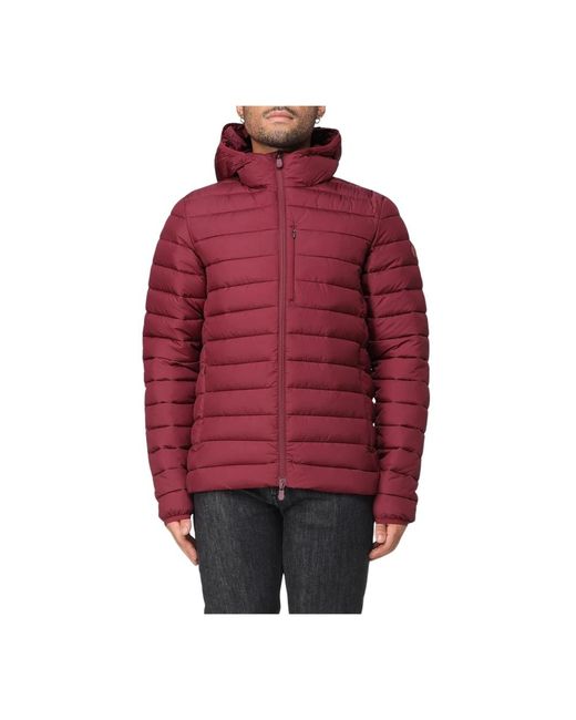 Save The Duck Winter Jackets in het Red voor heren