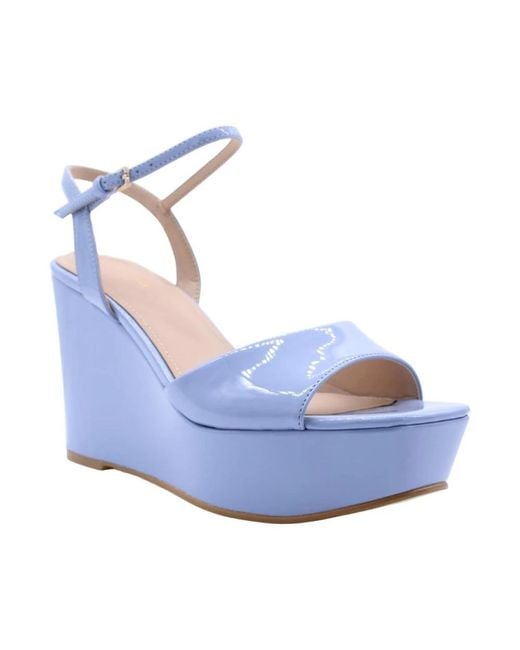 Guess Blue Wedges