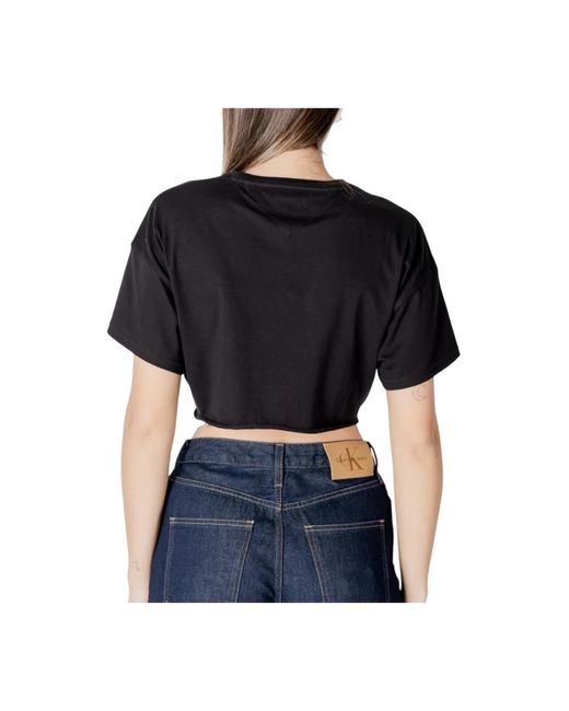 T-Shirts di Tommy Hilfiger in Black