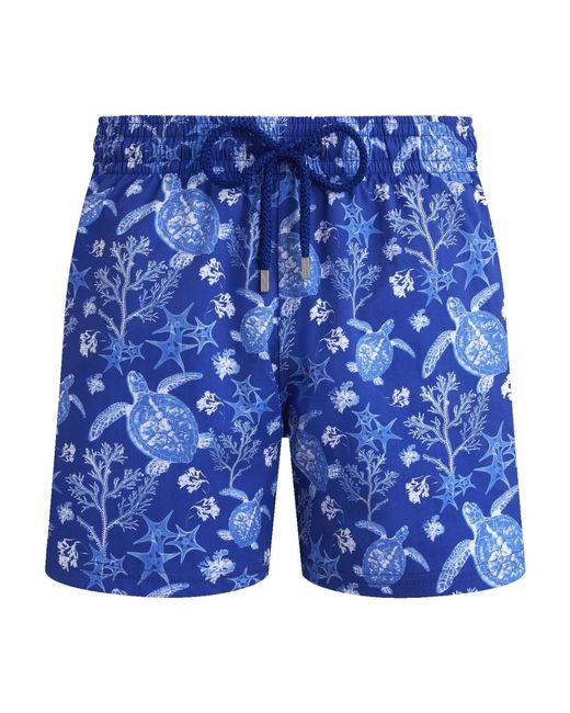 Vilebrequin X-Ray Schildkröten Badehose Blau in Blue für Herren