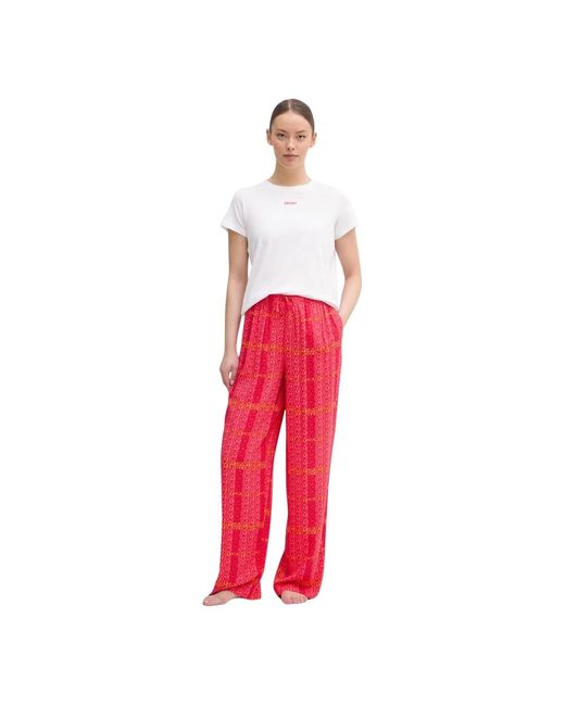 DKNY Pyjamaset Met Twee Delen in het Red