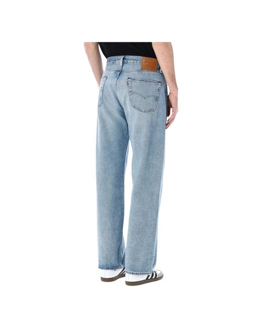Levi's Blue Straight Jeans for men