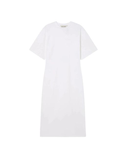 Rohe Midi Dresses in het White