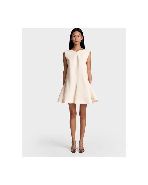 Khaite Mini Jurk in het Natural