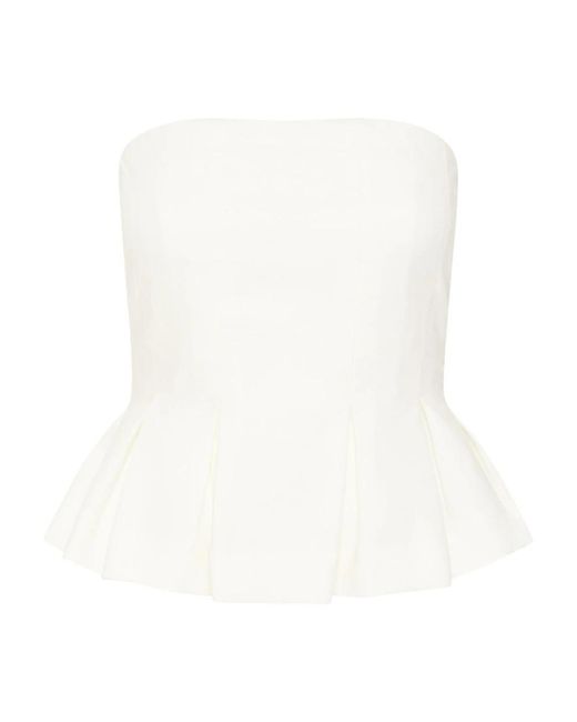 Sleeveless Tops Gestuz de color White