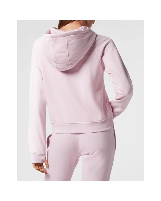 Philipp Plein Pink Hoodie Sweatjacket Basic