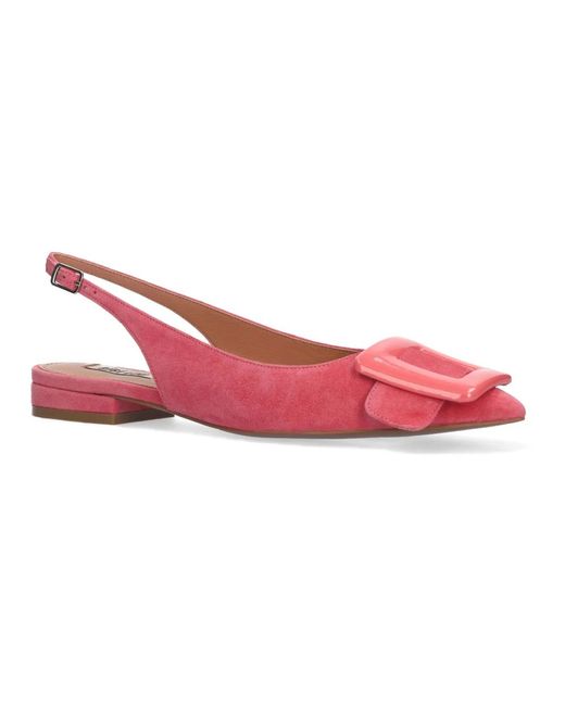 Bonnie flat loafers coral Bibi Lou de color Pink