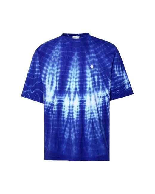 Marcelo Burlon Kurzarm t-shirt stil in Blue für Herren