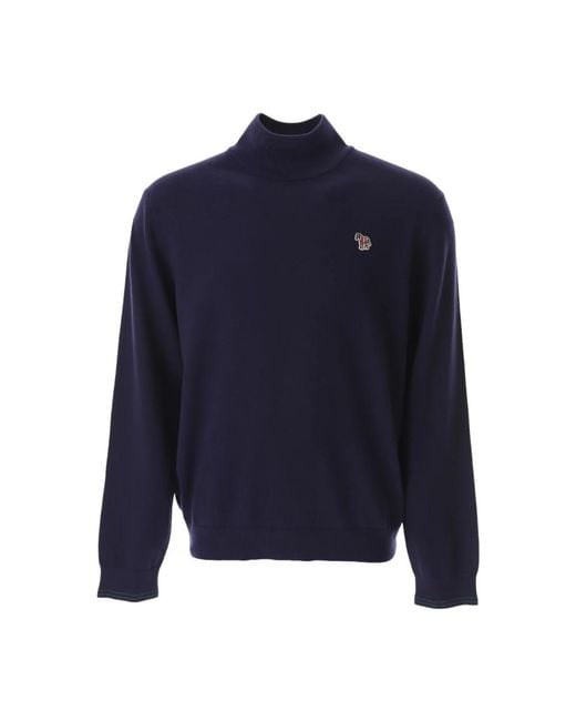 Paul Smith Blue Turtlenecks for men