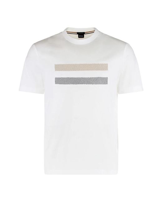 Boss White T-Shirts for men
