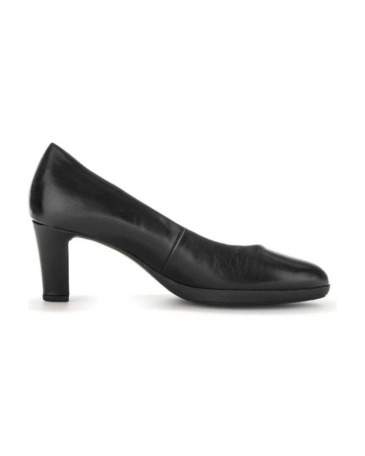Gabor Schoenen ,Zwart ,Leer Formele Zakelijke Pumps in het Black