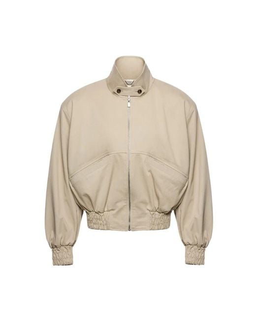 Magda Butrym Natural Bomber Jackets