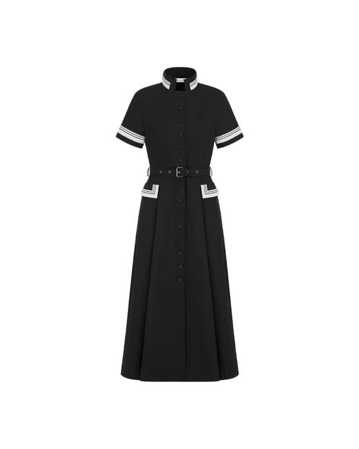 Midi Dresses Dior de color Black