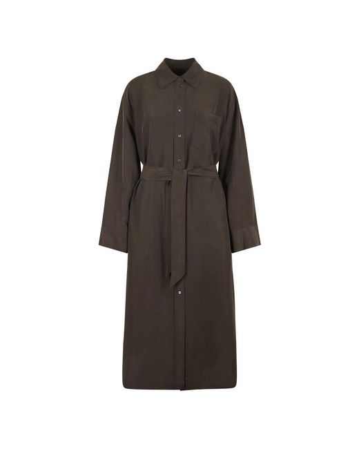 Soeur Brown Belted Coats