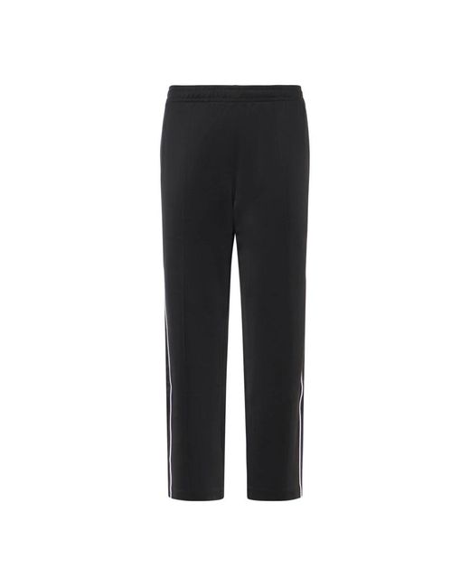 Lacoste Black Straight Trousers for men