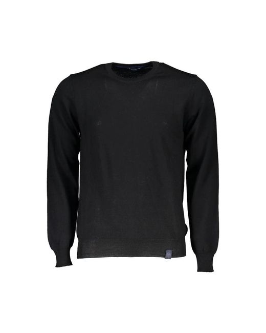 North Sails Black Round-Neck Knitwear for men
