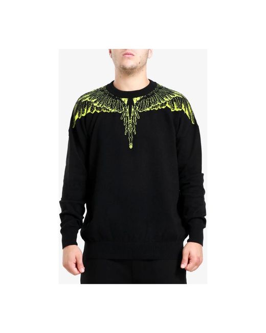 Marcelo Burlon Black Sweatshirts for men