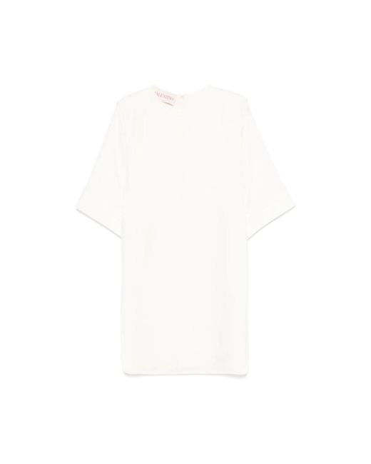 Valentino White Midi Dresses