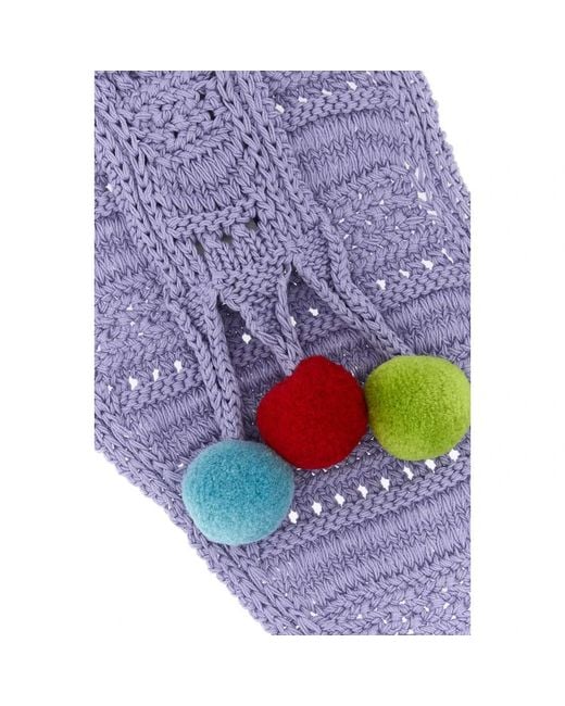 J.W. Anderson Blue Winter Scarves