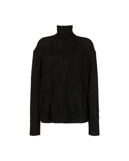 Etro Truien & Vesten ,Zwart ,Turtleneck Trui in het Black