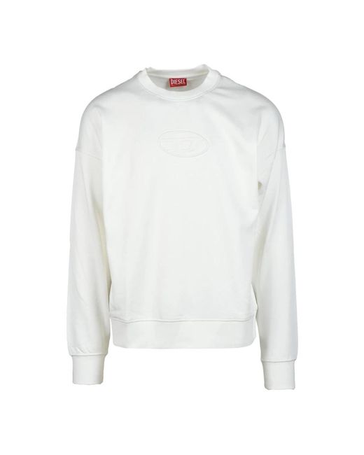 Sweatshirts di DIESEL in White da Uomo