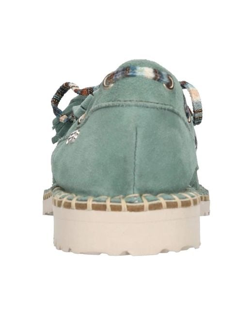 Patrizia Bonfanti Green Boat Shoes