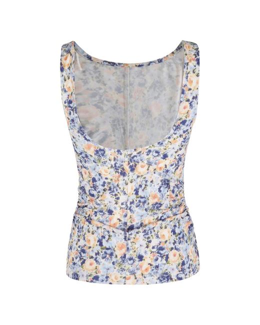 Ulla Johnson Blue Sleeveless Tops
