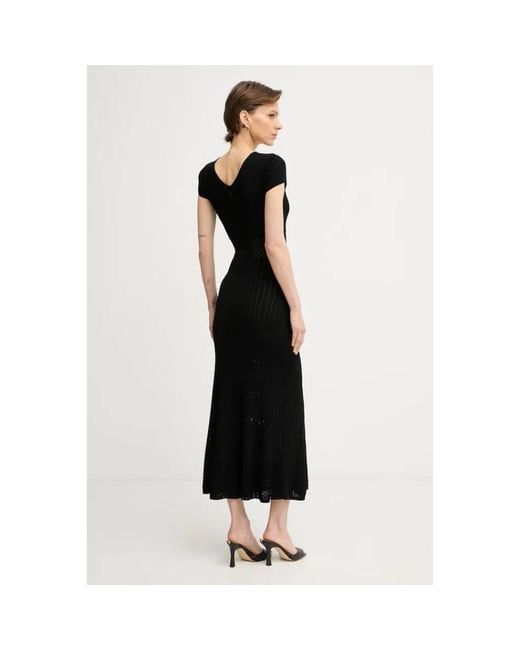 Guess Black Knitted Dresses