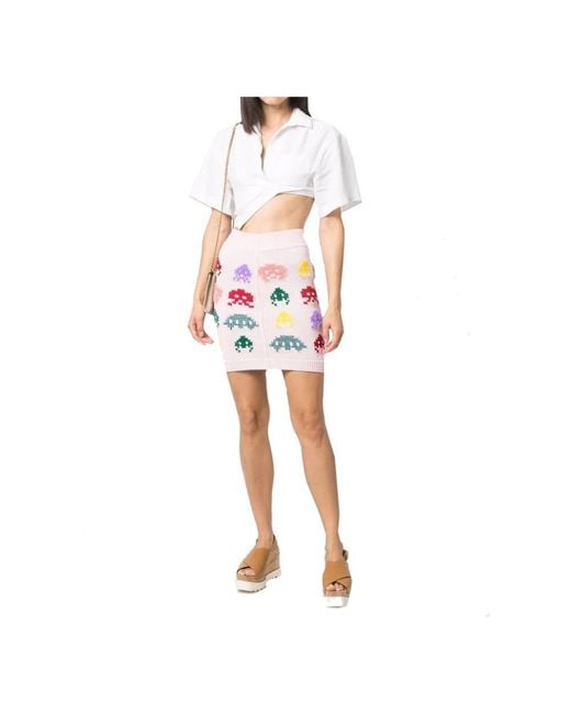 Stella McCartney Pink Short Skirts