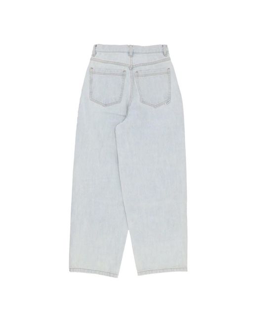 Arte' Weite Denim Jeans Bleichmittel in Blue für Herren