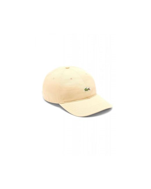 Caps Lacoste pour homme en coloris White