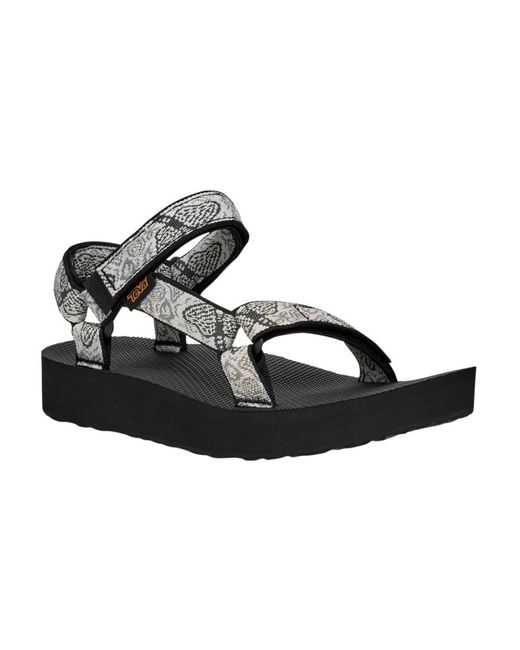 Flat Sandals Teva en coloris Black