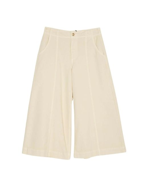 Twinset Natural Cropped Jeans