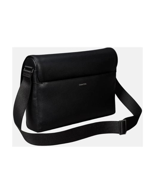 Calvin Klein Black Cross Body Bags for men