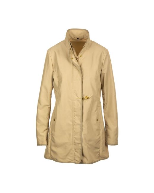 Fay Natural Single-Breasted Coats