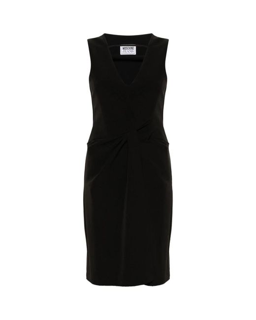 Moschino Kleedjes ,Zwart ,Polyester Party Jurken in het Black